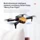 thumbnail image 3 of Quadcopter Folleteable WiFi Control remoto Mini Drone Track Aviones de vuelo 360 GRUPOS SENSOR DE Gravedad Drones Juguetes Regalo Naranja Regular Inevent EL022425-04B, 3 of 7