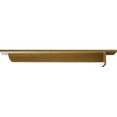 thumbnail image 4 of Ekena Millwork 3"W x 16"D x 2"H Heaton Hidden Support Steel Bracket w/ 12" Support Depth, Hammered Gold, 4 of 11