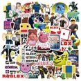 thumbnail image 1 of Video Game Roblox Stickers | 50 Pcs Vinyl Stickers Roblox, 1 of 5