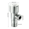 thumbnail image 5 of Shut Off Versatile & Long lasting Stop Valves 304 Stainless Steel Valves for Kitchen Bathroom Toilet, 5 of 10