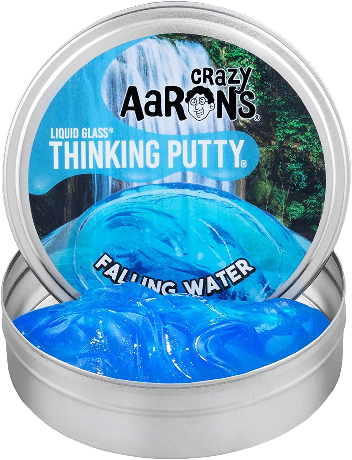 Falling Water - Full Size 4" Thinking Putty Tin