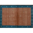 thumbnail image 1 of Ahgly Company Indoor Rectangle Abstract Light Blue Contemporary Area Rugs, 4' x 6', 1 of 4