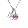 thumbnail image 1 of Collier Rune Tridimensionnel des Douze Constellations, Luxe Léger, Couleur, Collier Pierre de Naissance en Strass, Collier en Acier Inoxydable, 1 of 6
