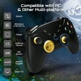 thumbnail image 4 of PC Wireless Controller for PC/Android/iPhone/Switch, with 4-Programmable Buttons, Turbo, 4 of 10