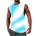 thumbnail image 1 of JIUKE Mens Plus Size Tank Tops Workout Gradient Quick Dry Sleeveless Gym Shirts Loose Fitted Muscle Teetops, 1 of 4