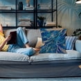 thumbnail image 5 of Comfortable Pillow Abstract Blue Pattern Printed Cushion for Home Sofa Car Bedside Decorative Use, 5 of 5