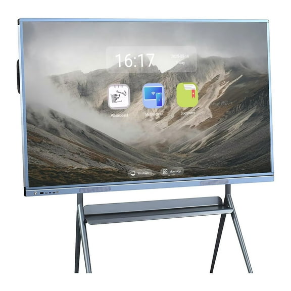 JYXOIHUB 55" Touch Screen Smart Board, 4K Touch Screen Electronic Calendar All-In-One Smartboard Digital Whiteboard for Schools & Offices(Include Wall Mount)