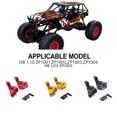 thumbnail image 2 of ZheElen Poids Lourds C Moyeux Roulette Blocs pour 1/10 ZP1001 ZP1002 Chenille RC Voiture Partie Rouge, 2 of 6
