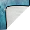 thumbnail image 4 of SKYSONIC Small White Flower Area Rug Pad 60x39 inch, 100% Light Weight Polyester Fabric for Living Bedroom, 4 of 6