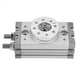thumbnail image 4 of 2X MSQB-10A Tipo de Ajuste de 180 Grados Cilindro Neumático Rotativo de 15 mm 0-60 ° C, 4 of 5