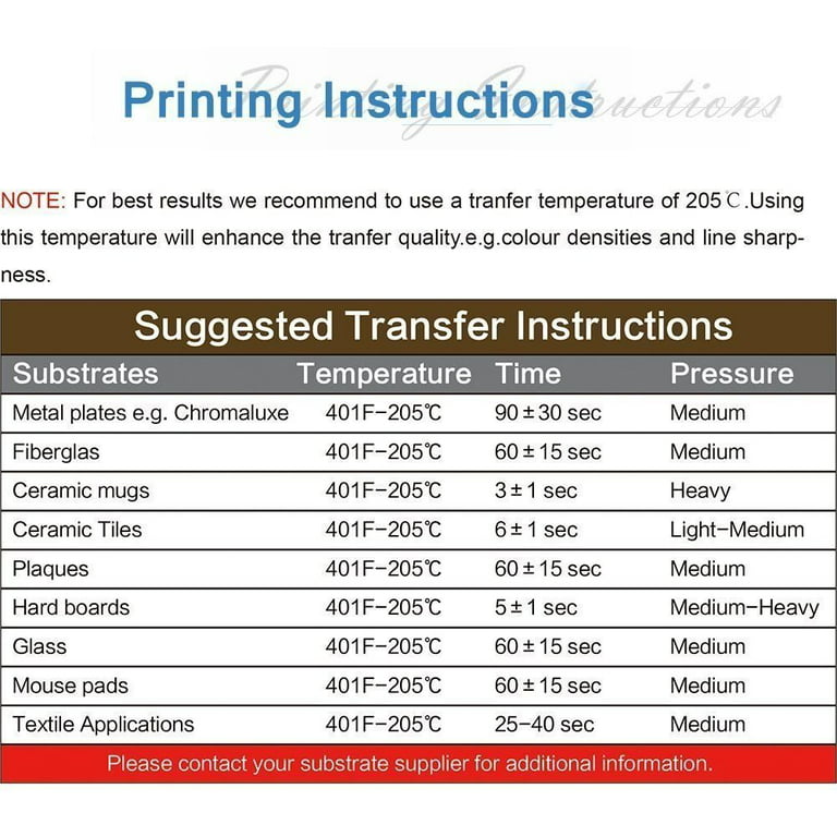 A-SUB Sublimation Paper Heat Transfer 110 Sheets 8.5 x 14 Inches