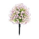 thumbnail image 2 of Flores artificiales Decoración del jardín topiario Vigidor de bricolaje Decedente de decoración de bodas Plantas con estaca para un regalo de paisaje Morado y, 2 of 8