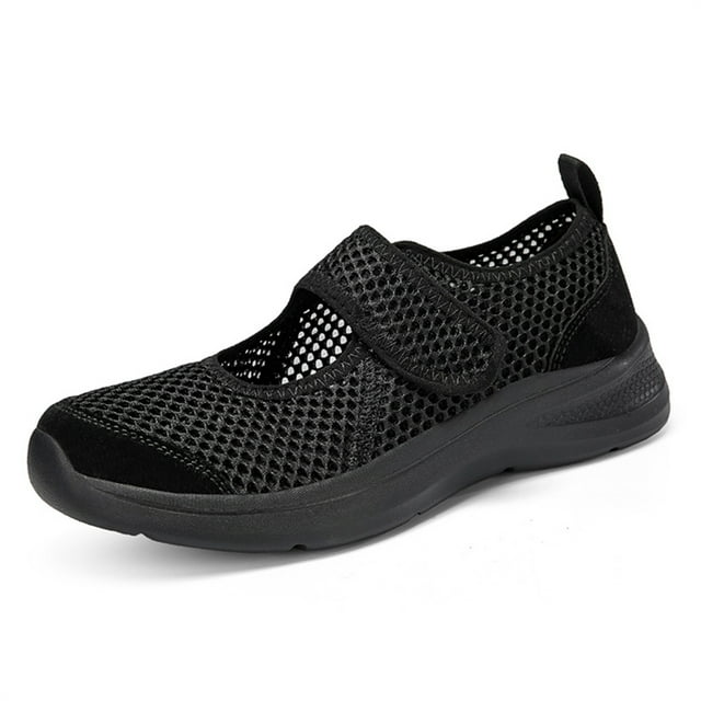 YOURDIARY Chaussures Larges pour Femmes Décontractées Légères Tennis Marche Espadrilles