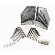 30-Piece Hex Allen Wrench Set, SAE 0.028-3/8 inch, Metric 0.7-10 mm, with Storage Case Allen Wrench