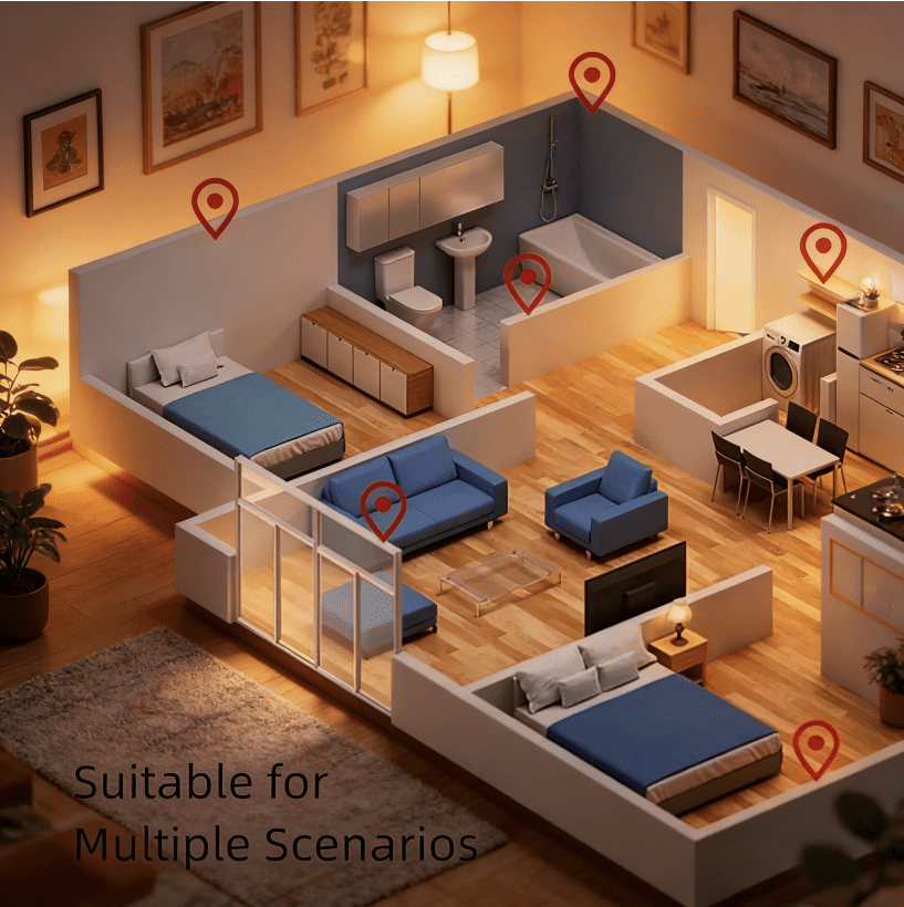 2026 Ultra-Invisible Camera, No Plug Required, Mini Discreet Security Camera with Night Vision,Mini Camera Body Cam Surveillance Cameras for Indoor/Wireless Indoor Security Camera for Pet/Baby/Nanny