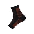 thumbnail image 3 of Fiudx Calcetines de Compresión, Calcetines de Soporte para El Tobillo, Calzado Transpirable para Aliviar El Dolor, Reducción de La Vibración Muscular Elástica, para Correr, Caminar y Fitness, Estilo, 3 of 6
