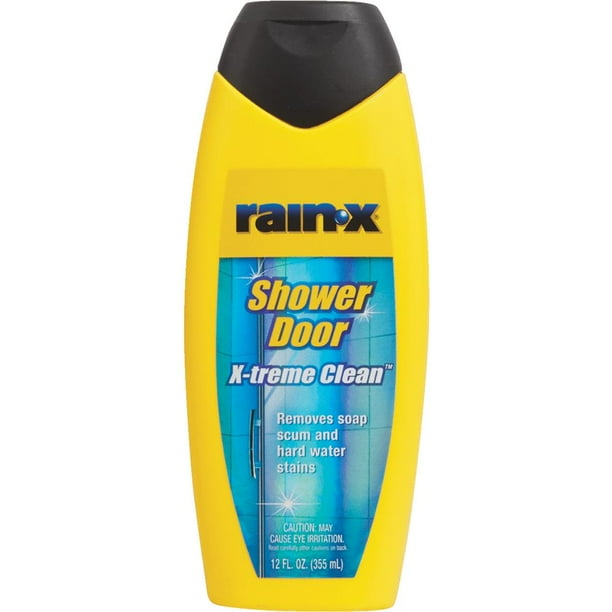 RainX Shower Door XTreme, 12 fl. oz. 630035, Removes Soap Scum and