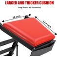 thumbnail image 4 of 400 LB Heavy Duty Garage Shop Creeper Adjustable Height Foldable Topside Engine Creeper with Casters for Auto Repair Black, 4 of 8