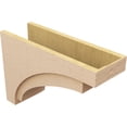thumbnail image 5 of 12"W x 36"D x 24"H Classic Rivera Rough Cedar Woodgrain TimberThane Corbel, Primed Tan, 5 of 6