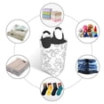 thumbnail image 5 of Picia Hand Drawn Snake Laundry Basket With Handles Laundry Hamper Toys Storage Organizer Foldable Bucket Washing Bin Dirty Clothes Bag For Home Bathroom Bedroom Dorm, 5 of 6