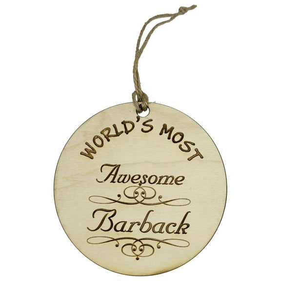 Worlds most Awesome Barback - Ornament