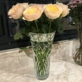 thumbnail image 5 of Glass Flower Vase, 12'' Tall Crystal Vase Clear Large Glass Vases Table Decorative Vase for Flowers Perfect Home Decor, 5 of 8