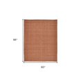 thumbnail image 2 of 5' X 8' Orange Hand Woven Area Rug, 2 of 4