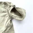 thumbnail image 4 of Kids Unisex Linen Shirts, Stylish Loose Button Down Tops for School & Outings, 6M-7Y, 4 of 8