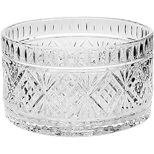 DUBLIN COLLECTION CRYSTAL SALAD BOWL