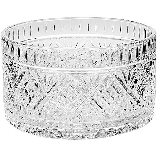 DUBLIN COLLECTION CRYSTAL SALAD BOWL