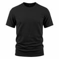 thumbnail image 6 of Jalioing Mens Summer Tops Classic Casual Short Sleeve Crew Neck Basic T Shirt Dressy Fashion Solid Color Texture Tee, 6 of 9