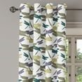 thumbnail image 3 of Ambesonne Grommet Curtain, , 50"x120", Mauve Khaki and Dark Teal, 3 of 5