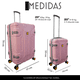 thumbnail image 2 of Set 2 Maletas De Viaje Grande Jony 25 Kgs Y 10kg Carry On Con Candado Y Ruedas 360, 2 of 5