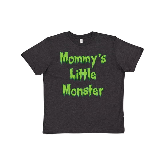 Inktastic Mommy's Little Monster Youth T-Shirt