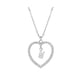 thumbnail image 1 of Collar para mujer, joyería para mujer, collar con colgante para mujer, joyería con alfabeto, collar con corazón para amantes, regalos, collar de aleación, 1 of 3