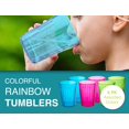 thumbnail image 3 of Vaso de plástico Arrow Home Products Rainbow, 180 ml, juego de 6, 3 of 4