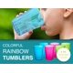 thumbnail image 3 of Vaso de plástico Arrow Home Products Rainbow, 180 ml, juego de 6, 3 of 4