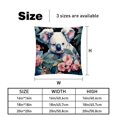 thumbnail image 5 of Koala Luxurious Velvet Throw Covers Pillow Inserts - Set of 2 Throw Pillows with Unique Patterns - 16x16, 18x18, 20x20 Inches for Home Decor and Gifts, 5 of 6