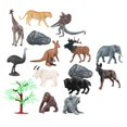 thumbnail image 4 of 12x Figurines d'Animaux Modèle Playset Partie Faveur Enfants Fille Enfants Cadeau Objets de Collection, 4 of 9