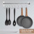 thumbnail image 3 of ESFUN Paquete de 30 ganchos de metal en forma de S de 3,7 pulgadas, ganchos en forma de S de acero, perchas para colgar plantas para cocina, cacerolas, ollas, bolsos, bolsos, jeans, joyas, toallas, 3 of 5
