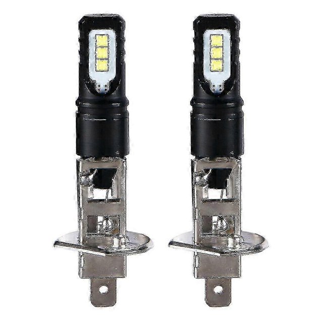 2x H1 6000k Super Bright White 6000lm Drl Led Headlight Kit High-beam S202412303313