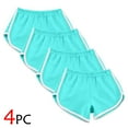 thumbnail image 2 of LIaqionyy 4 Pack Athletic Shorts Sets for Women Trendy Quick Dry Workout Gym Shorts Beach Vacation Shorts, 2 of 7