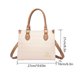 thumbnail image 3 of Lattice Mother Crossbody Bag Moda Casual Bolsos Damas Bolsas de viaje (Blanco), 3 of 5