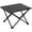 Black, Thicker Stand, variant on Portable Camping Table Ultralight Aluminum Camp Table with Storage Bag Folding Beach Table for Camping Hiking Backpacking Outdoor Picnic,Black