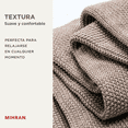 thumbnail image 4 of Manta Beige 100% Algodón - Cobija Confortable y Elegante - 120x180 cm - Frazada Versátil Para las 4 Estaciones - Decoracion Hogar, 4 of 5