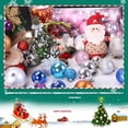 thumbnail image 5 of Bolas de Navidad Adornos para árbol de Navidad Regalos de bricolaje Manualidades Adornos redondos colgantes Colgantes Decoración navideña para fiestas en el hogar Nuevo, 5 of 5