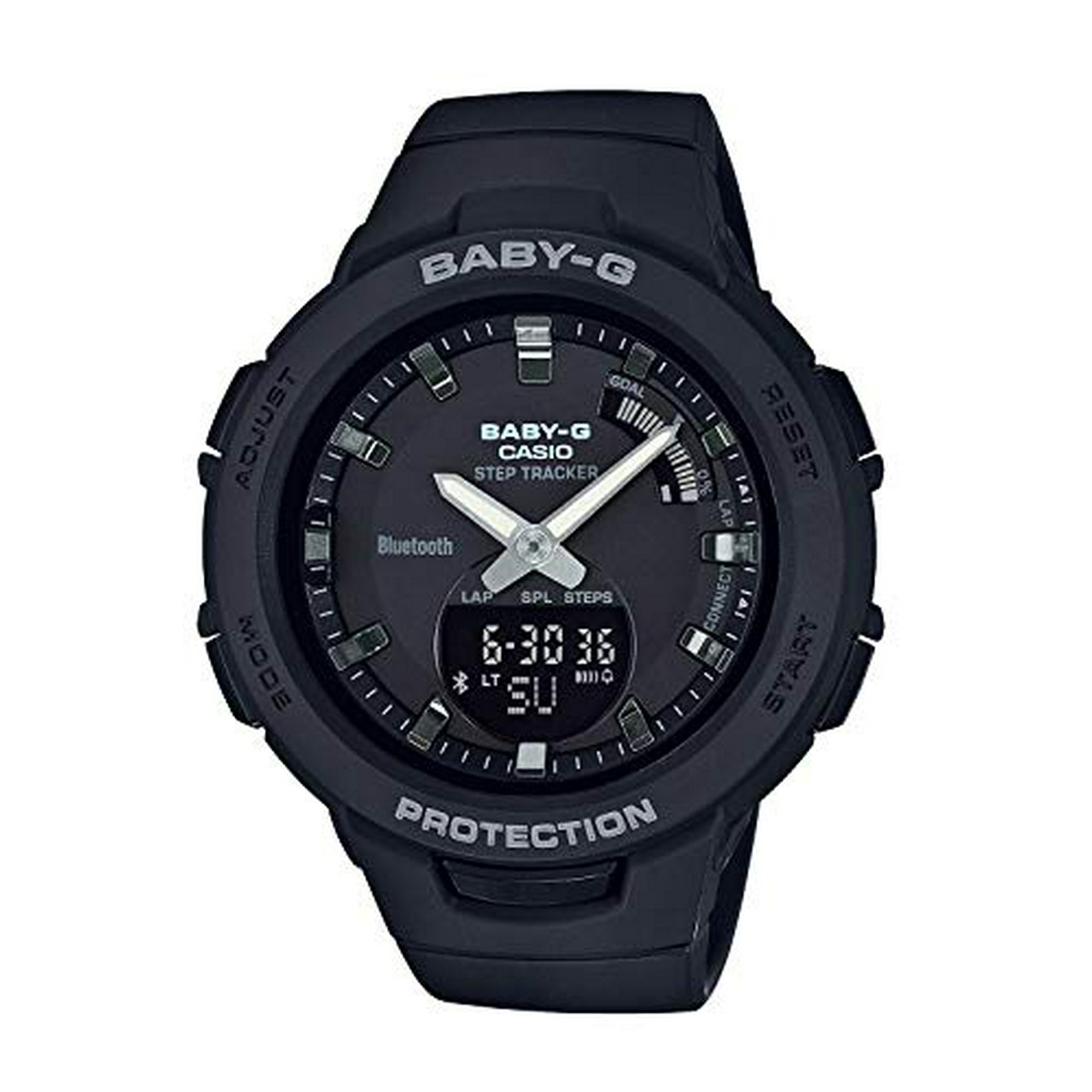 Casio Watches Baby G FOR SPORTS Step count Bluetooth powered by BSA B100 1AJF Women black Walmart