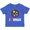 Royal Blue, variant on Inktastic I Love Space Rocket Ship Boys or Girls Toddler T-Shirt