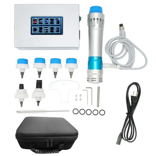 Instrumento de terapia de ondas de choque para alivio del dolor, Terapia extracorpórea de ondas de choque ED Máquina de terapia de ondas de choque Máquina de terapia de ondas de choque ED Impulsada por el rendimiento