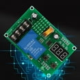 thumbnail image 3 of Tableau de Commande de Charge de Batterie, Matériel PCB, Entrée de la Tension 6-60V, Module de Puissance de Carte de Commande de Charge de Batterie XH-M604 6-60V80V, 3 of 8